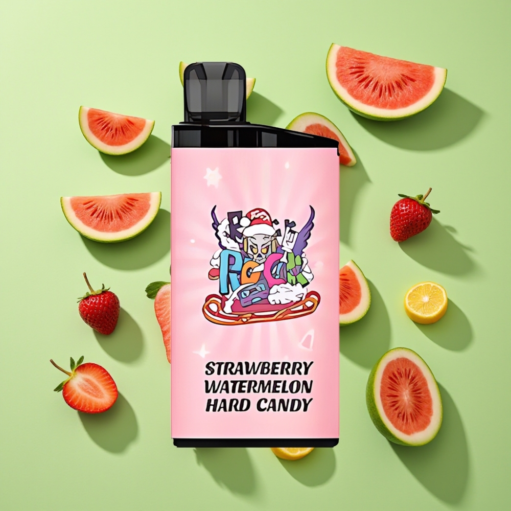 IGET Bar 3500 Puffs 1400 mAh Aardbei Watermelon Hard Candy Wegwerp Vape