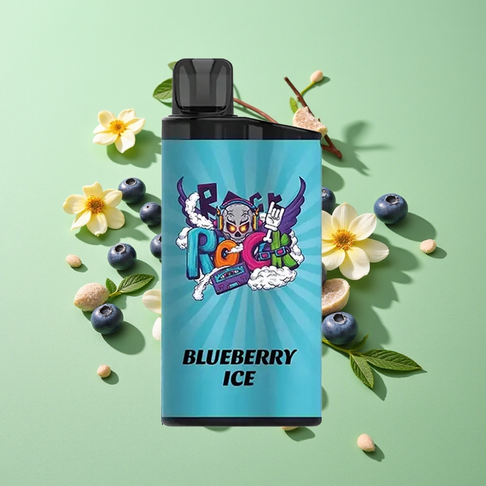 IGET Bar 3500 Puffs Wegwerp Vape Blauwe Bes IJskoeling 1400 mAh Mesh Coil