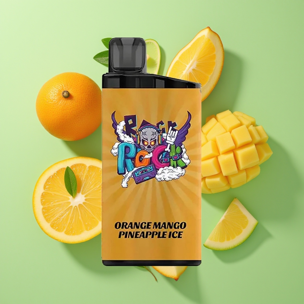 IGET Bar 3500 Puffs Wegwerp Vape Oranje Mango Ananas IJs – 1400 mAh Mesh Coil