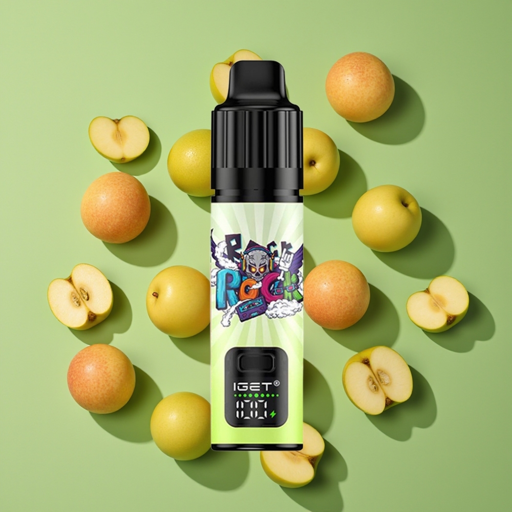 IGET BAR PLUS S3 POD 10000 Puffs 18ml Dubbel Appel Wegwerp Vape 50mg 950mAh