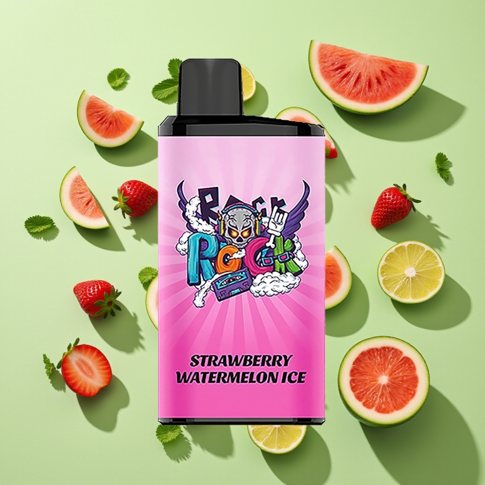 IGET Bar Pro 10000 Puffs Wegwerp Vape Aardbei Watermelon IJs - 2000 mAh Mesh Coil