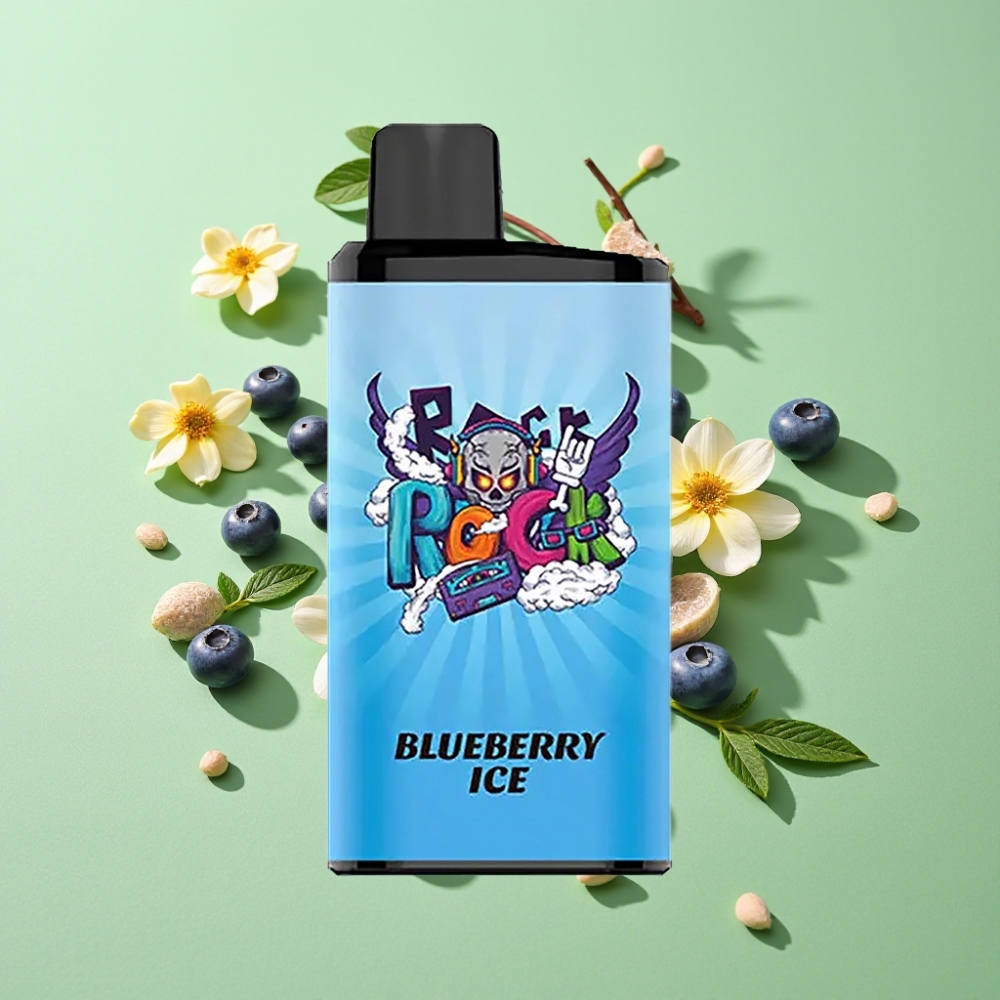 IGET Bar Pro 10000 Puffs Wegwerp Vape Blauwe Bes IJs – 2000 mAh – 1.2 Ohm Mesh Coil