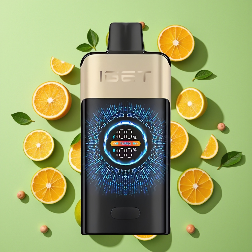 IGET ONE 12000 Puffs Wegwerp Vape Tropische Oranje Monster 2700 mAh Dual Mesh