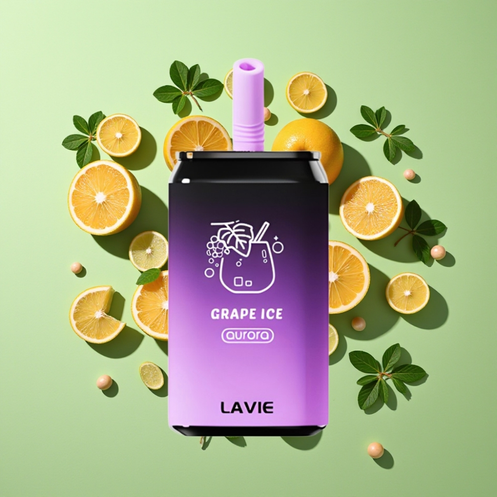 LAVIE Aurora 11000 Puffs Druif IJs 22ML 650mAh Type C