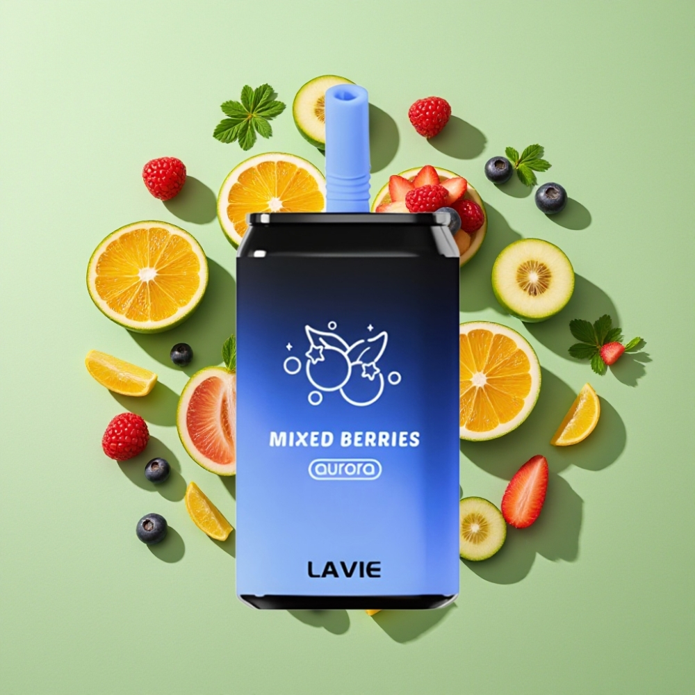 LAVIE Aurora 11000 Puffs Mixed Bessen Wegwerp Vape Type C 22ML