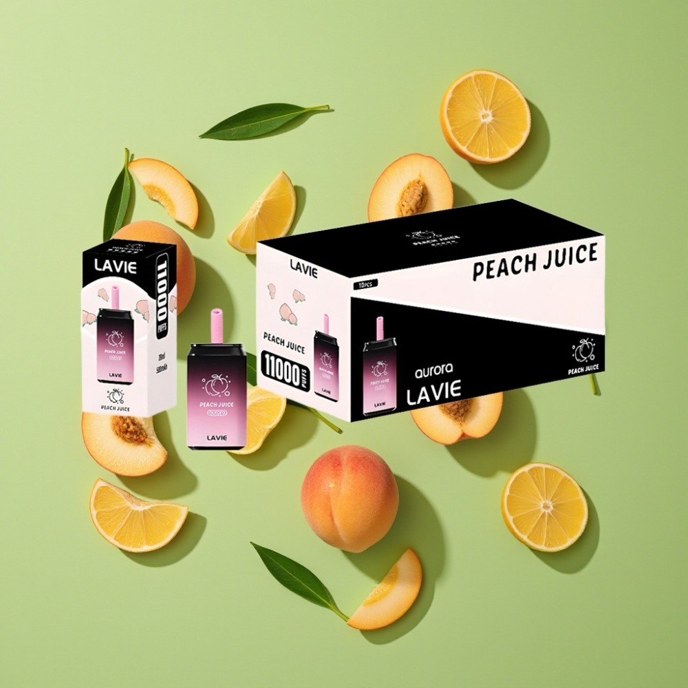 LAVIE Aurora 11000 Puffs Perzik Sap Wegwerp Vape Type C 22ML