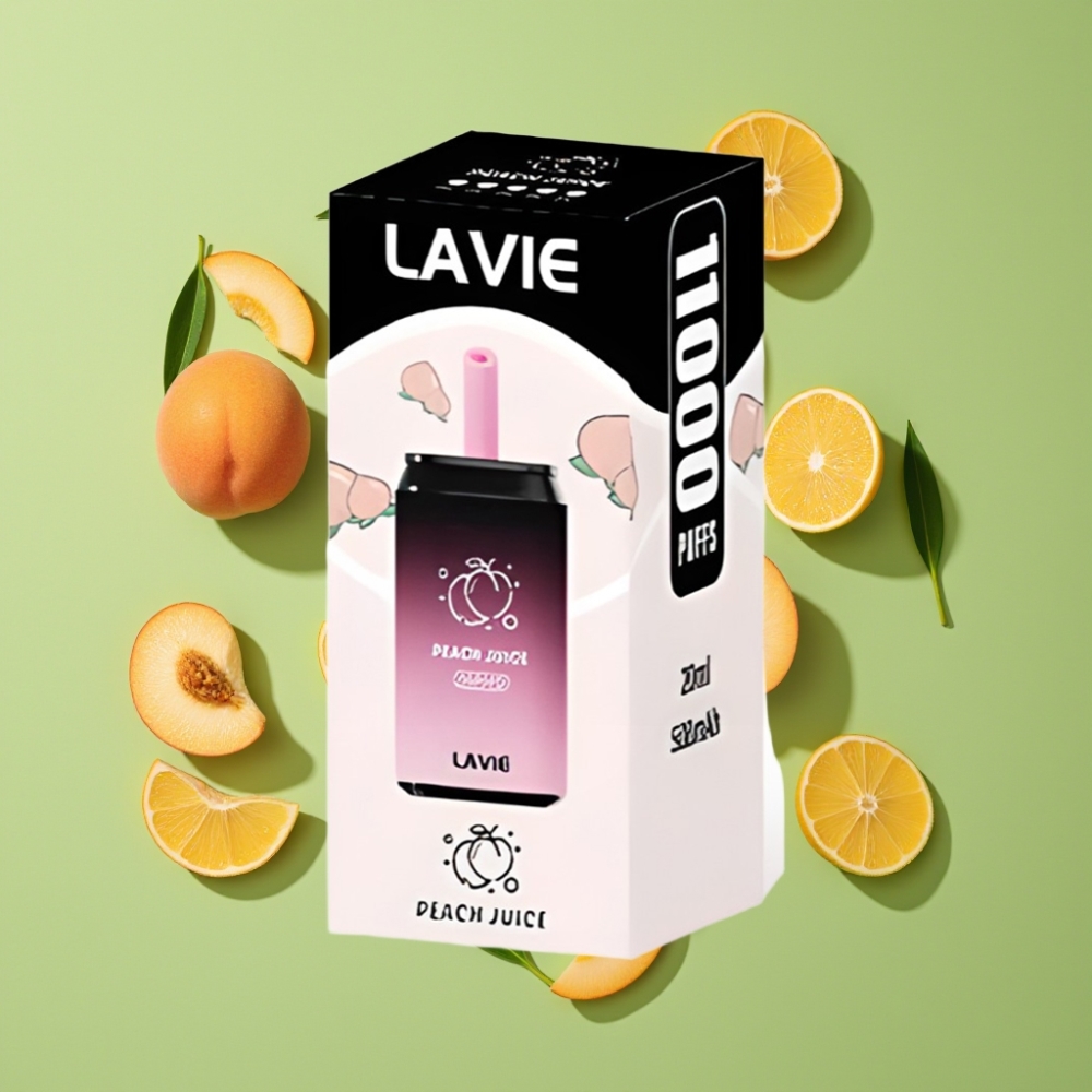 LAVIE Aurora 11000 Puffs Perzik Sap Wegwerp Vape Type C 22ML