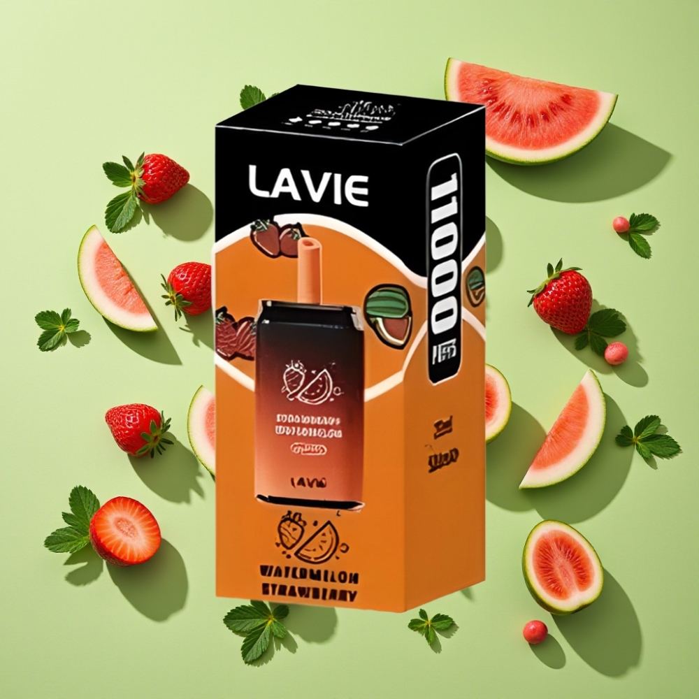 LAVIE Aurora 11000 Puffs Wegwerp Vape Aardbei Watermeloen - 22ML - 650mAh - Type C