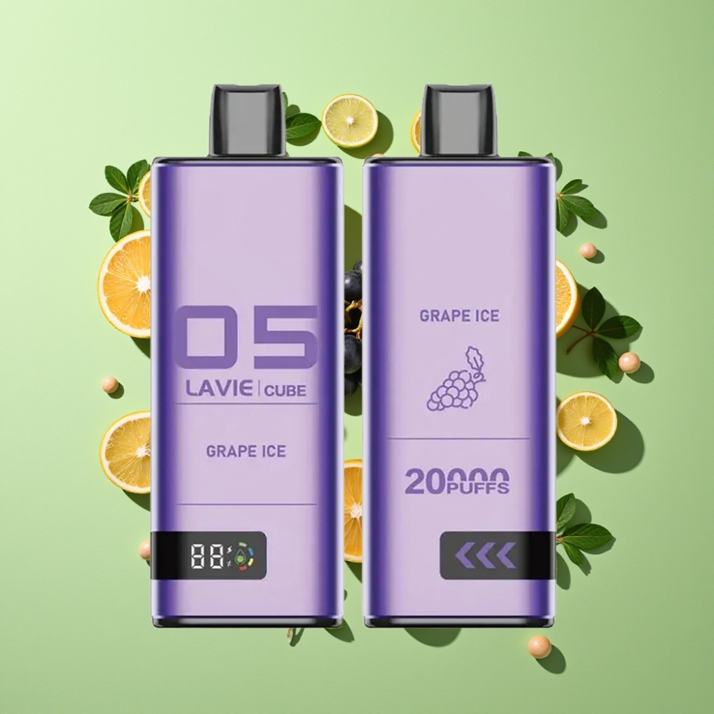 Lavie Cube 20000 Puffs 28ML Grape IJs Wegwerp Vape