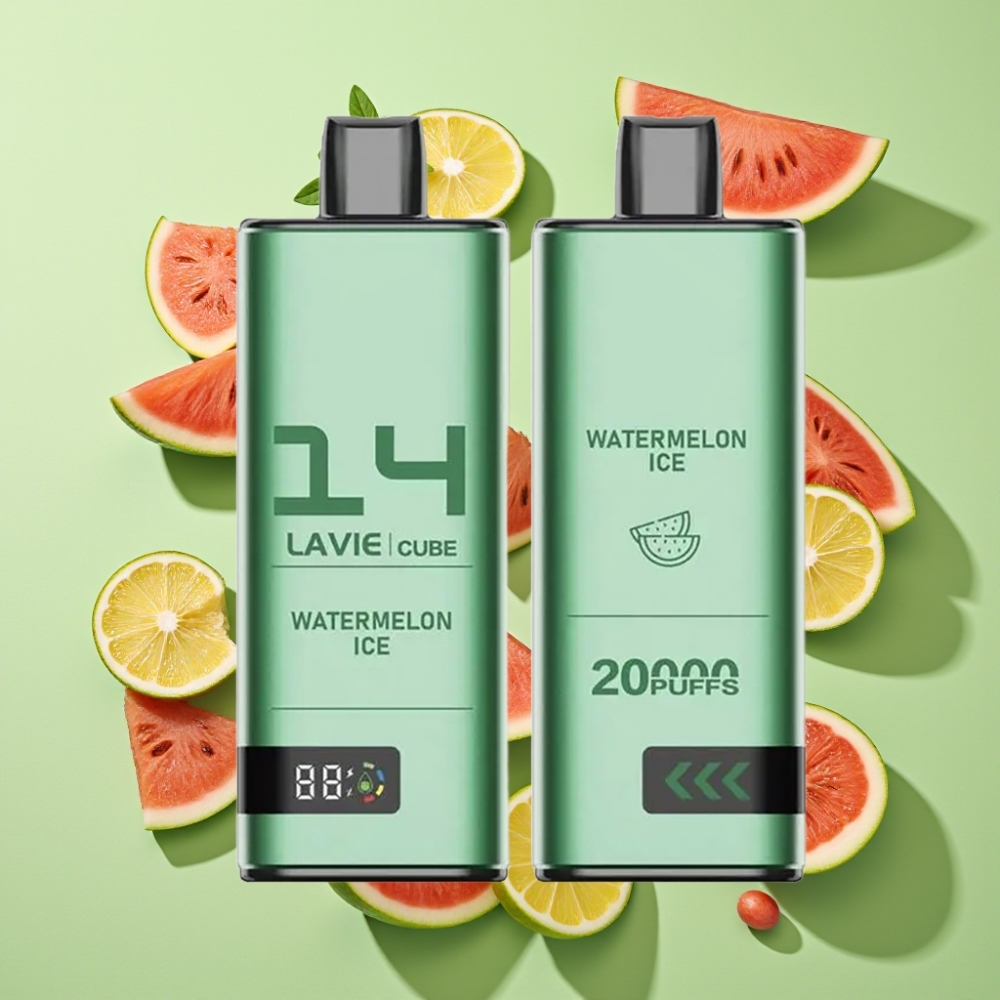 Lavie Cube 20000 Puffs Wegwerp Vape Watermeloen IJs – 28ML – Type C