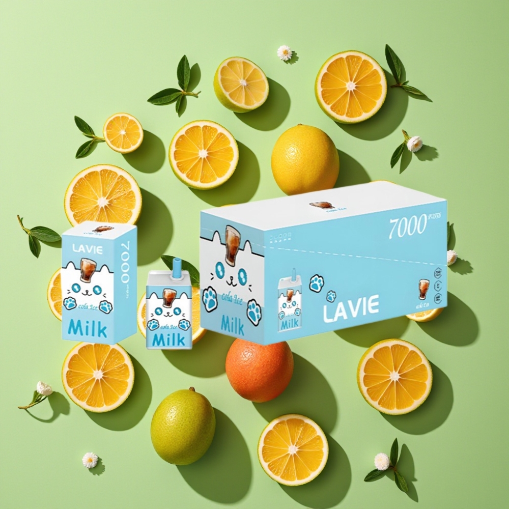 LAVIE Melk 7000 Puffs 16ML 5% Nicotine Type C Cola Ice