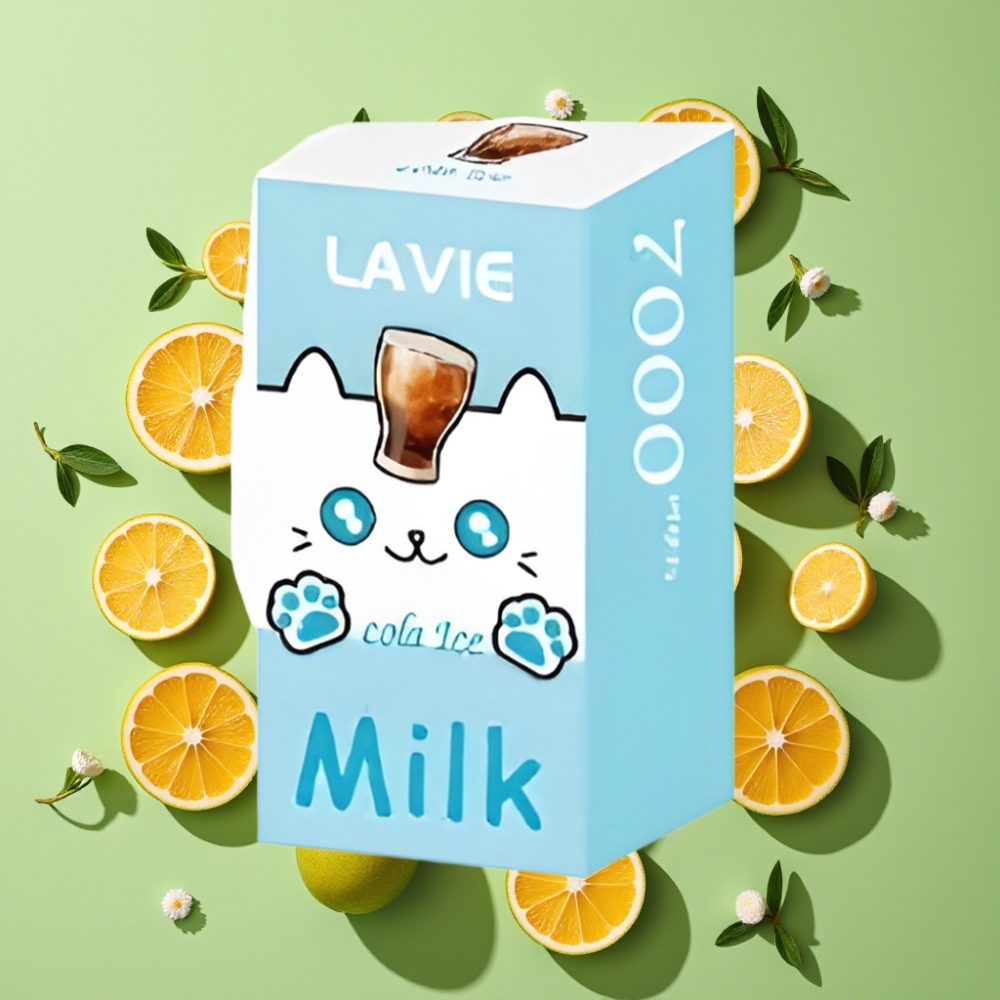 LAVIE Melk 7000 Puffs 16ML 5% Nicotine Type C Cola Ice
