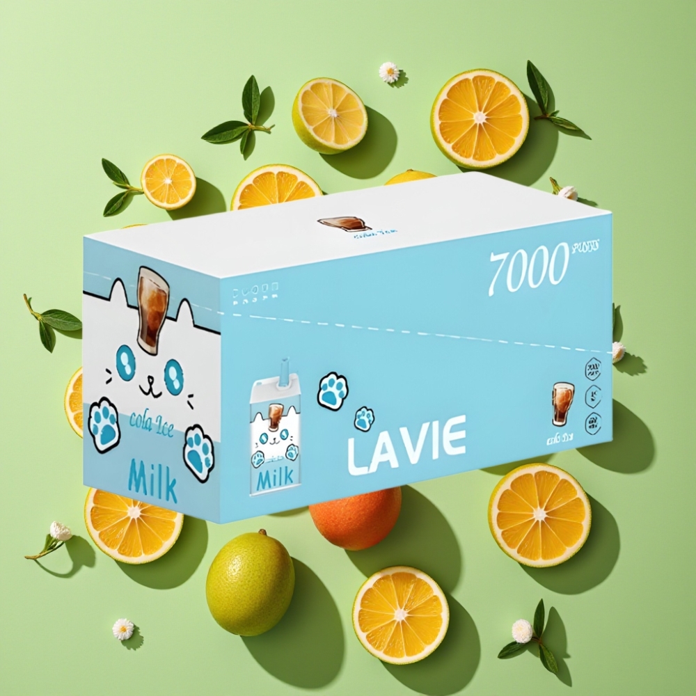 LAVIE Melk 7000 Puffs 16ML 5% Nicotine Type C Cola Ice