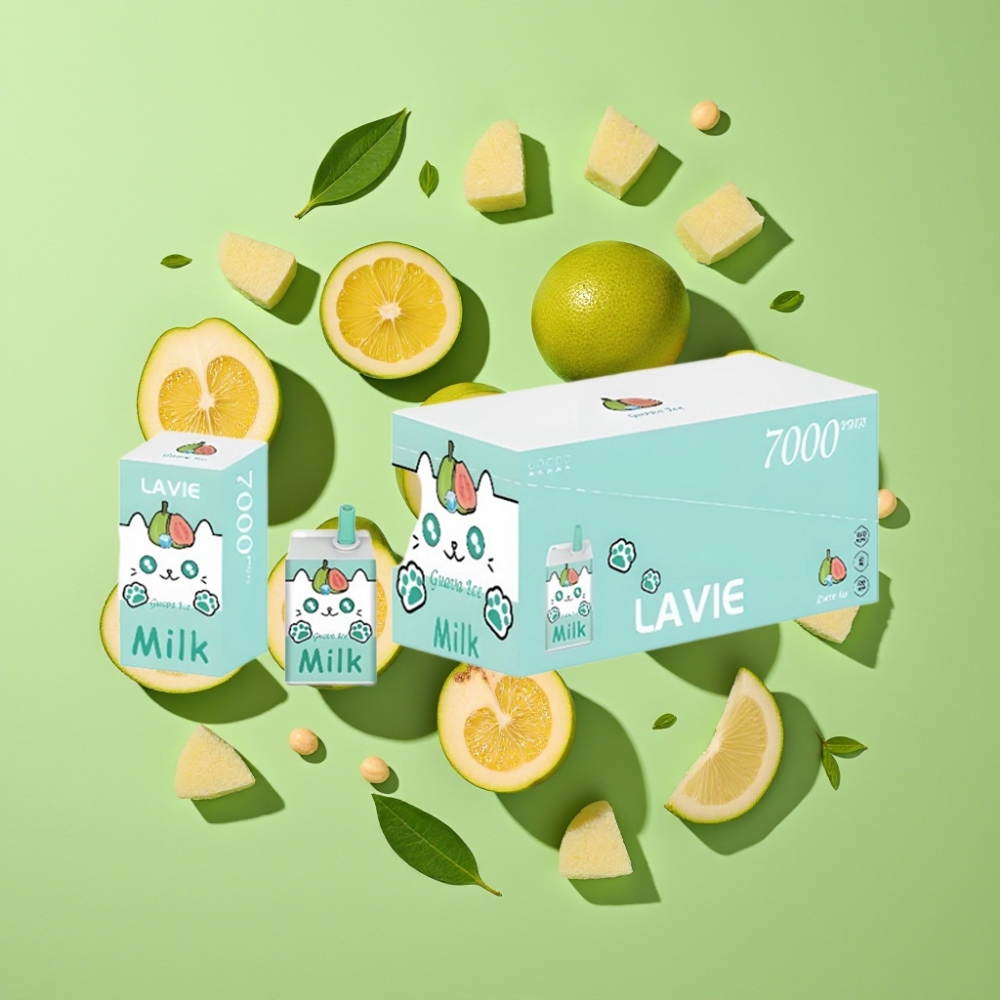 LAVIE Melk 7000 Puffs 16ML 5% Nicotine Type-C Oplaadbaar