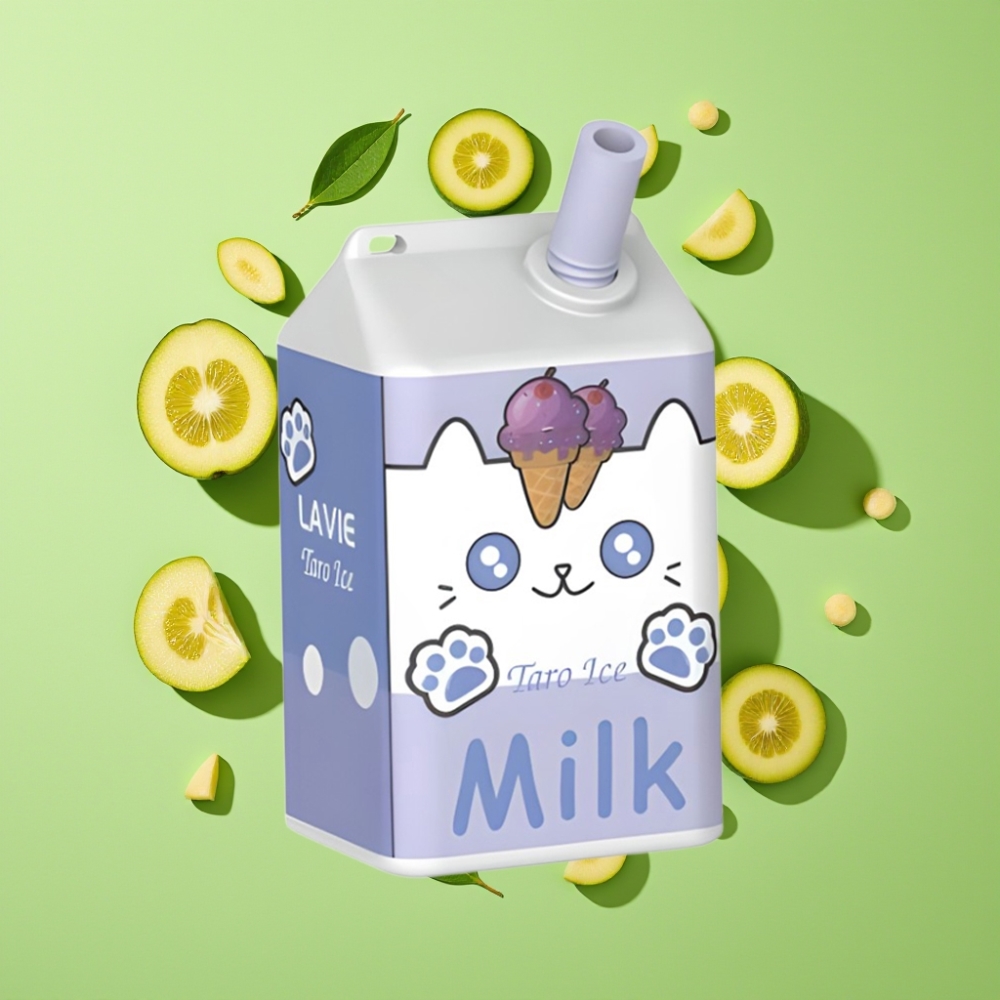 LAVIE Melk 7000 Puffs 16ML Type C 600mAh Taro Ijs
