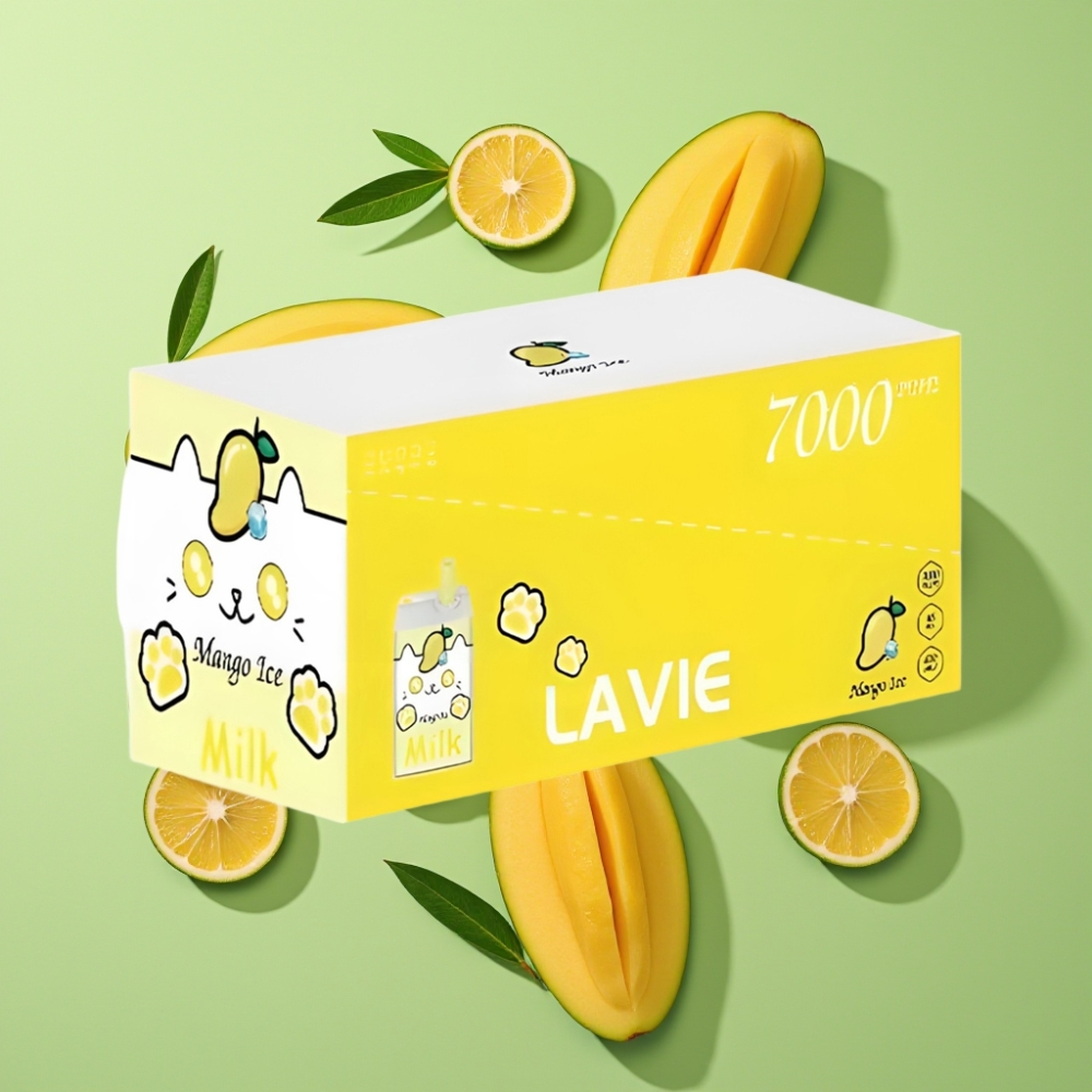 LAVIE Melk 7000 Puffs 16ML Wegwerp Vape 0%/2%/5% Nicotine