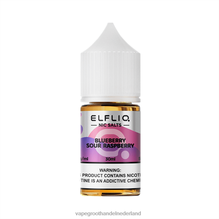 PN46T12 Blueberry zure framboos ELFBAR ELFLIQ Nic zout 30 ml