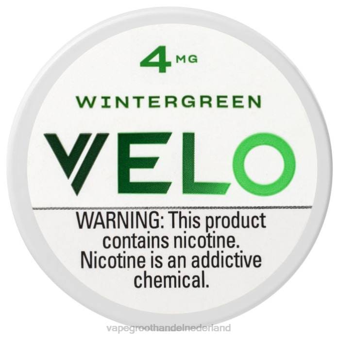 2NRV39 munt - Vape bestseller VELO nicotinezakje 4 mg