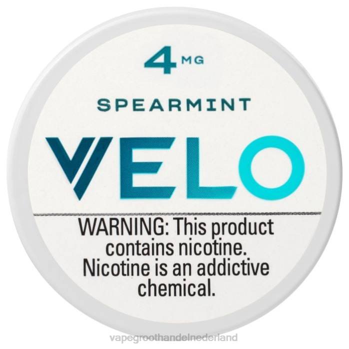 2NRV40 groene munt - groothandel Vape wegwerp VELO nicotinezakje 4 mg