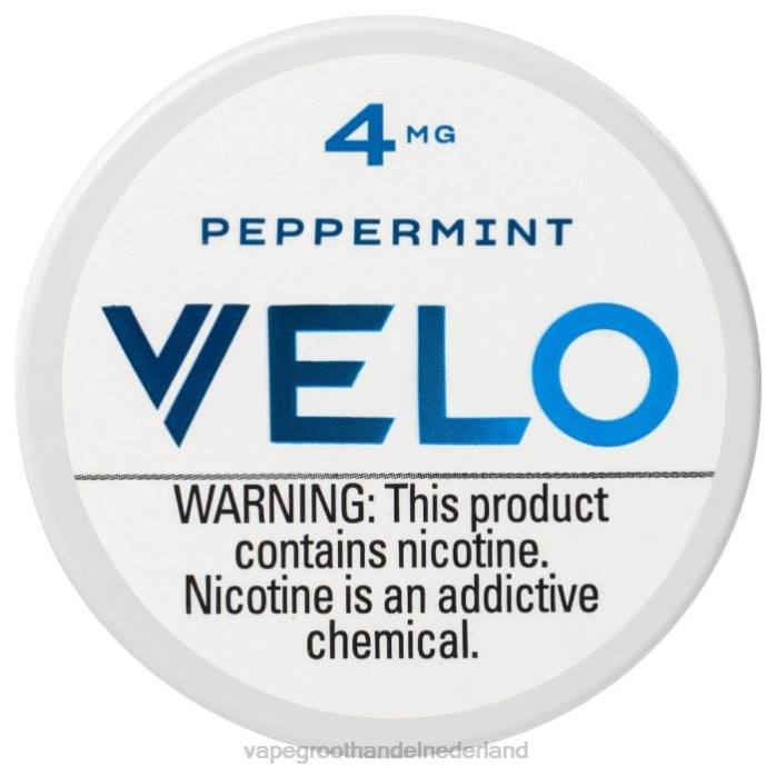 2NRV41 pepermunt - wegwerpbaar Vape VELO nicotinezakje 4 mg