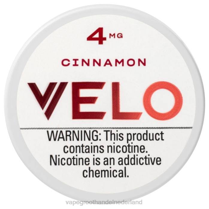 2NRV42 kaneel - Vape groothandel inkoop VELO nicotinezakje 4 mg