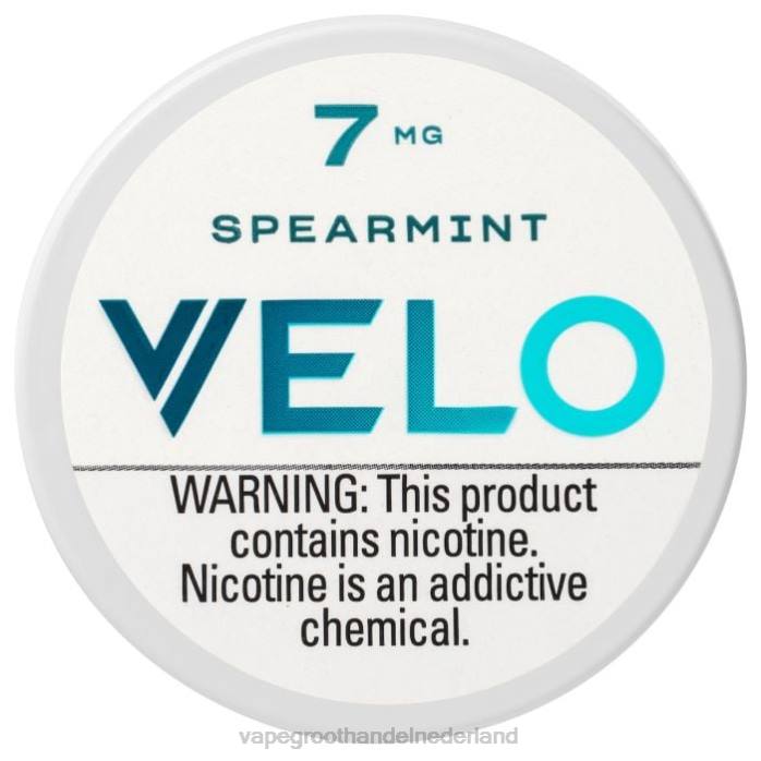 2NRV48 groene munt - Vape groothandel Nederland VELO nicotinezakje 7 mg