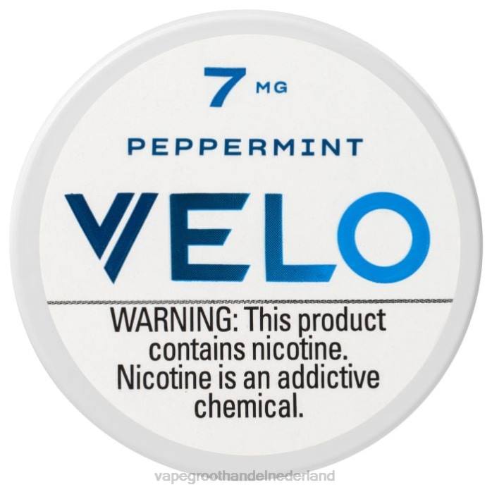 2NRV49 pepermunt - Vape bestseller VELO nicotinezakje 7 mg
