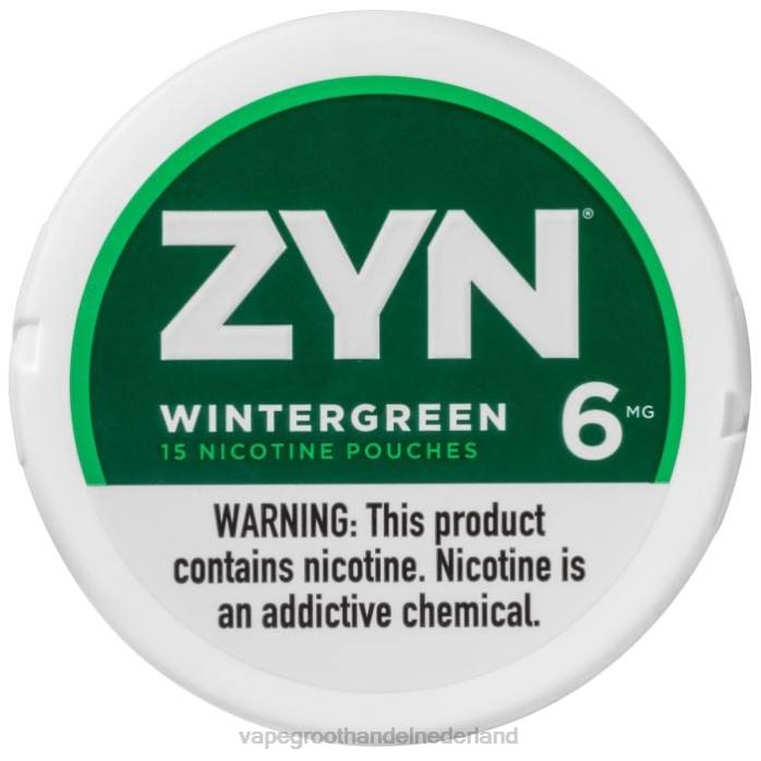 2NRV14 wintergroen - Vape Nederland ZYN nicotinezakje 6 mg