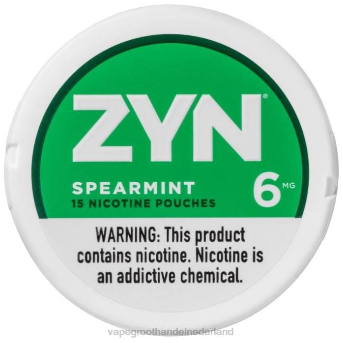 2NRV15 groene munt - Vape Amsterdam ZYN nicotinezakje 6 mg