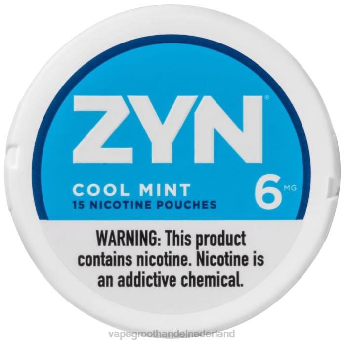 2NRV16 frisse munt - wegwerp Vape Groningen ZYN nicotinezakje 6 mg