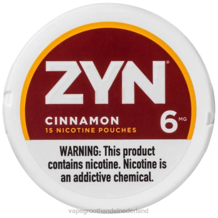 2NRV19 kaneel - Vape bestseller ZYN nicotinezakje 6 mg