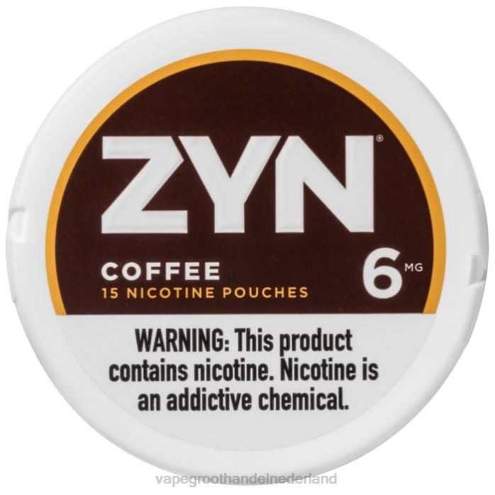 2NRV22 koffie - Vape groothandel inkoop ZYN nicotinezakje 6 mg