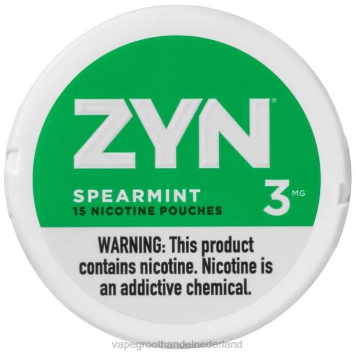 2NRV25 groene munt - Vape Amsterdam ZYN nicotinezakje 3 mg