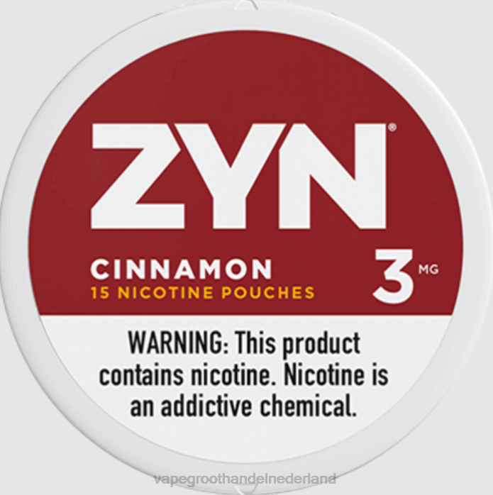 2NRV29 kaneel - Vape bestseller ZYN nicotinezakje 3 mg