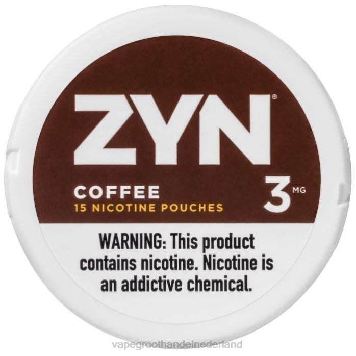 2NRV32 koffie - Vape groothandel inkoop ZYN nicotinezakje 3 mg