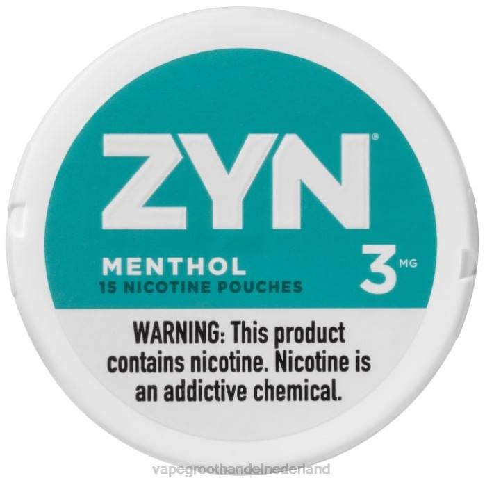 2NRV33 menthol - pod systeem Vape ZYN nicotinezakje 3 mg