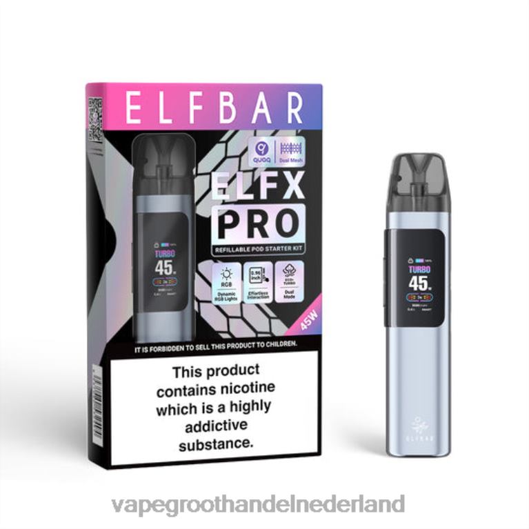 PN46T5 zwart ELFBAR ELFX Pro Open het podapparaat