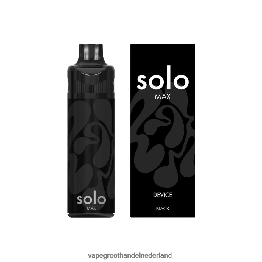 Vape Amsterdam J4X8F472 - Solo MAX pod-apparaat zwart
