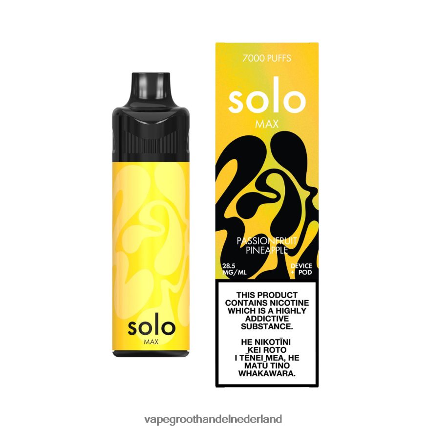 Vape Groothandel Inkoop J4X8F469 - Solo MAX pod-kit passievrucht ananas