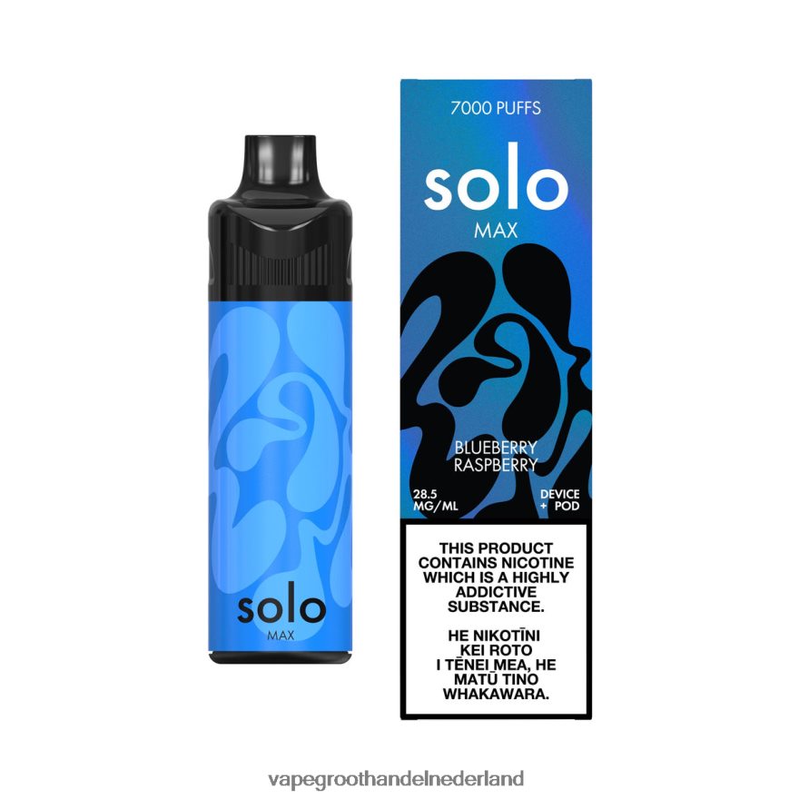 Vape Groothandel Nederland J4X8F465 - Solo MAX pod-kit bosbes framboos
