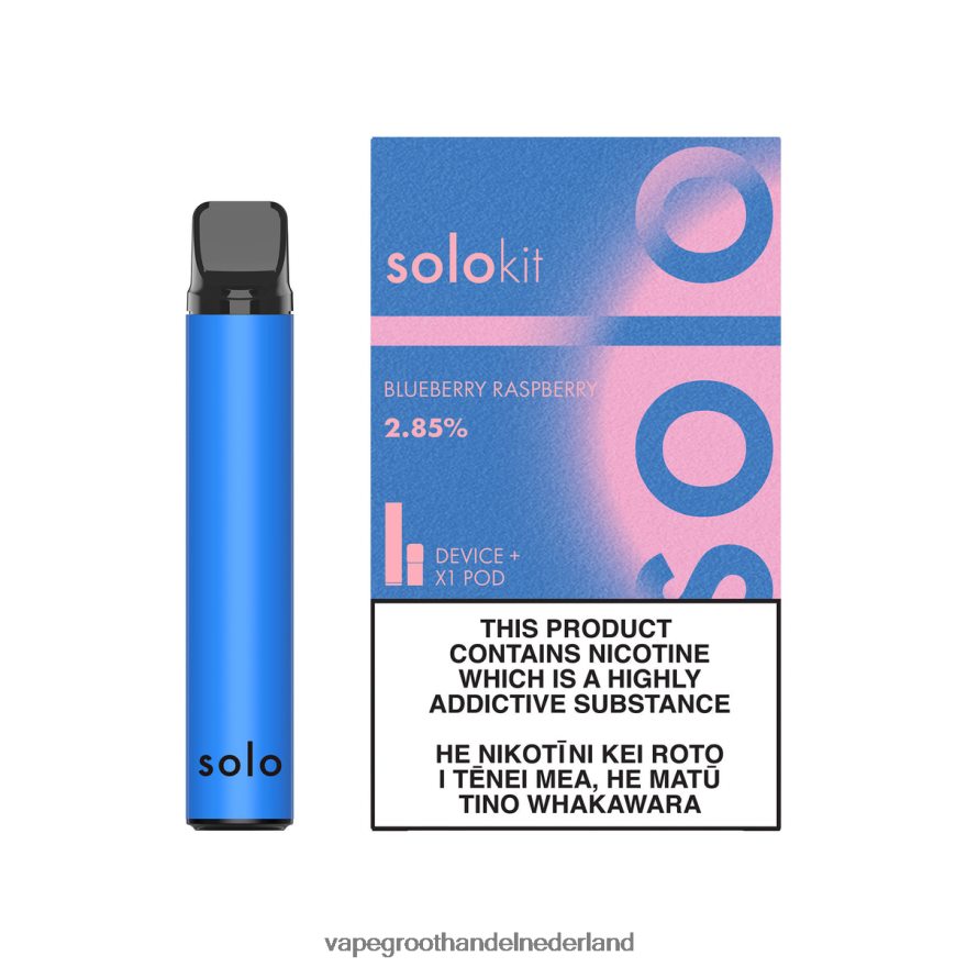 Groothandel Vape Wegwerp J4X8F443 - Solo pod-kit bosbes framboos