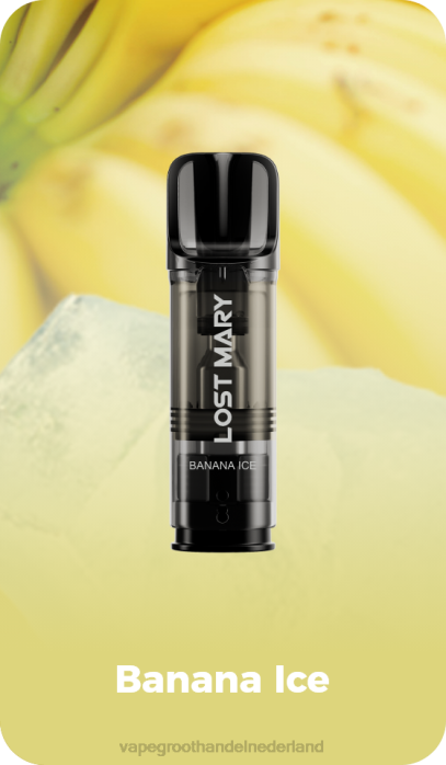 2NRV420 bananen ijs - groothandel Vape wegwerp LOST MARY Tappo voorgevulde vervangende peulen