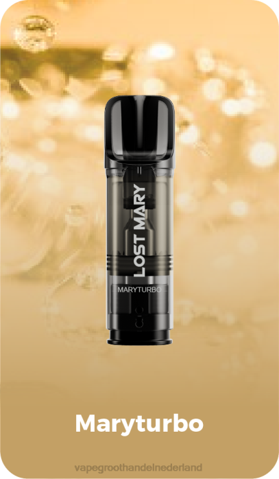 2NRV426 maryturbo - wegwerp Vape Groningen LOST MARY Tappo voorgevulde vervangende peulen