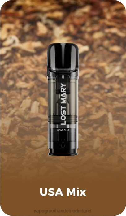 2NRV433 Amerikaanse mix - pod systeem Vape LOST MARY Tappo voorgevulde vervangende peulen