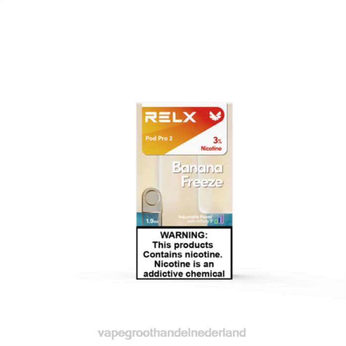 2NRV233 banaan bevriezen - pod systeem Vape RELX Pod Pro 2