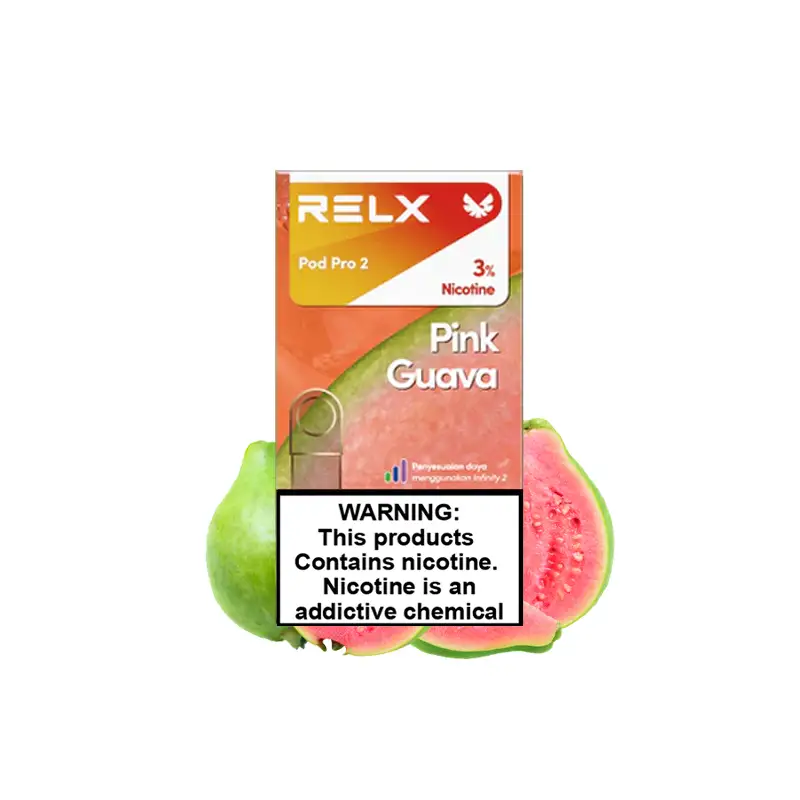 2NRV244 roze guave - Vape Nederland RELX Pod Pro 2
