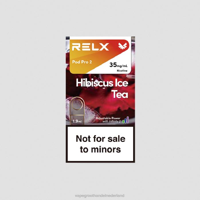 2NRV248 hibiscus-ijsthee - Vape groothandel Nederland RELX Pod Pro 2