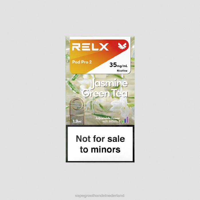 2NRV253 jasmijn groene thee - pod systeem Vape RELX Pod Pro 2