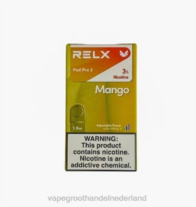 2NRV258 mango - Vape groothandel Nederland RELX Pod Pro 2