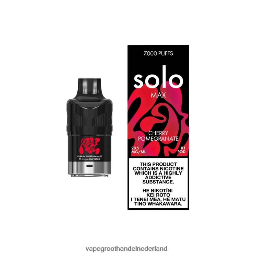 Groothandel Vape Wegwerp J4X8F483 - Solo MAX peul kersen granaatappel